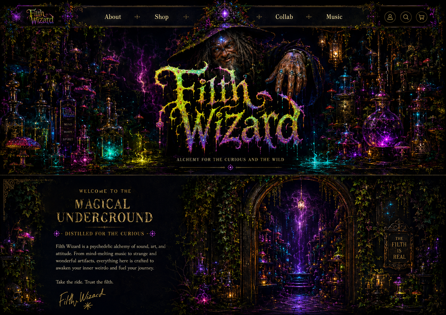 Filth Wizard — art, music and potions for the curious and the wild